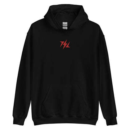 TSL Flash Hoodie - Zwart/Rood (Adults)