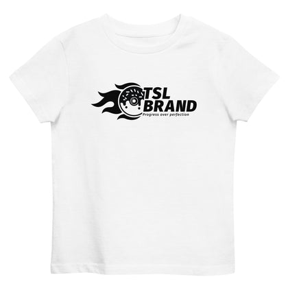 TSL Progress over Perfection Tee - Wit (Kids)